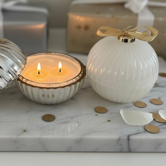 Christmas Bauble Candle