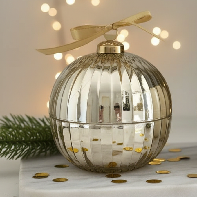 Christmas Bauble Candle
