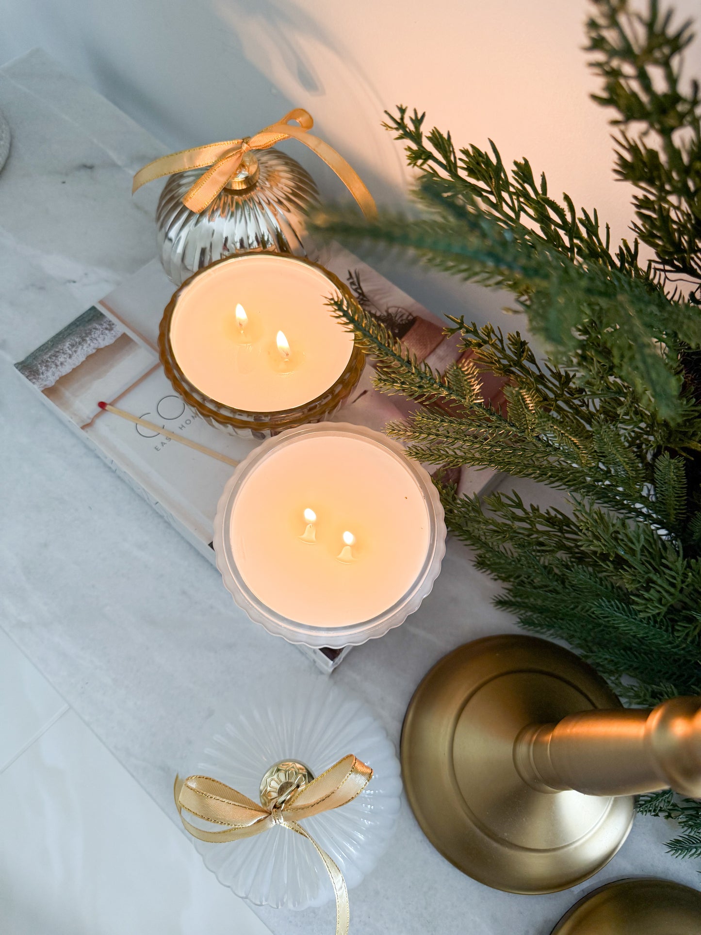 Christmas Bauble Candle